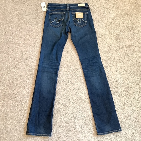 NEW AG Adriano Goldschmied Ballad Slim Boot Cut Jeans Made in USA size 25 - Picture 2 of 16